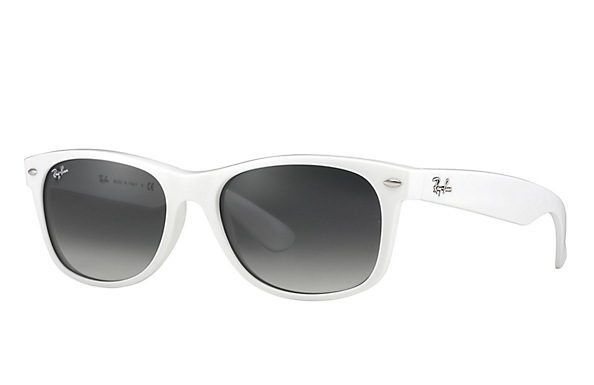 White Wayfarer Sunglasses