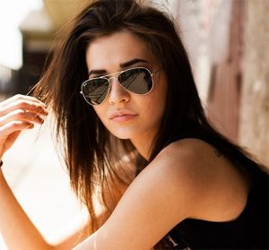 Aviator Sunglasses for Women Round Face