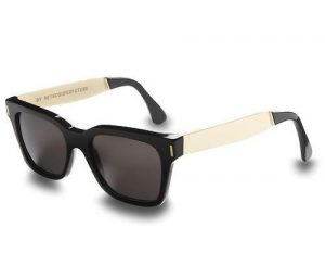 Black and White Wayfarer Sunglasses