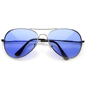 Blue Aviator Sunglasses Images