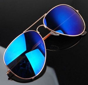 Blue Aviator Sunglasses Pictures