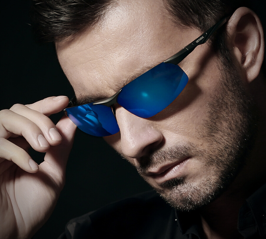 Blue Polarized Sunglasses