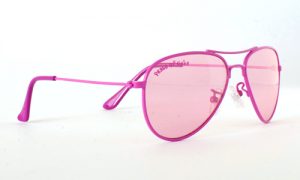 Hot Pink Aviator Sunglasses