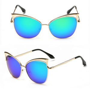 Mirrored Cat Eye Sunglasses Images