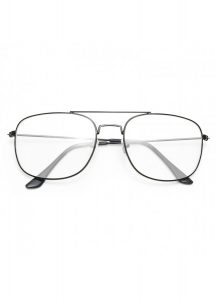 Clear Aviator Sunglasses