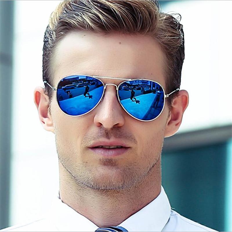 Men S Blue Sunglasses