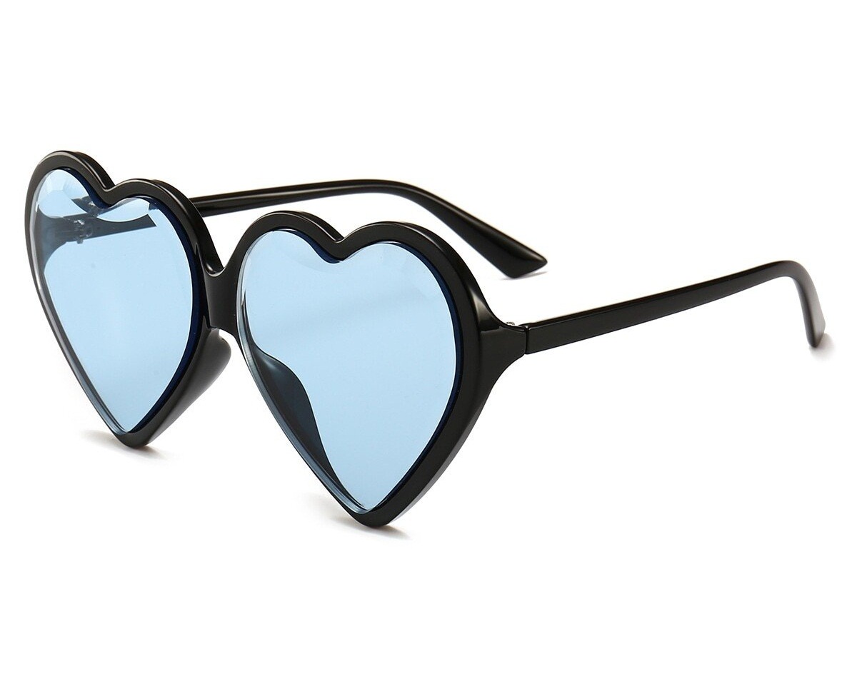 Blue Heart Sunglasses