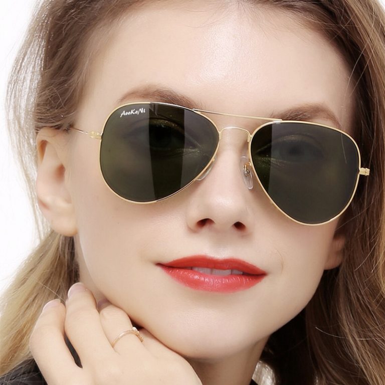 Gold Women Sunglass