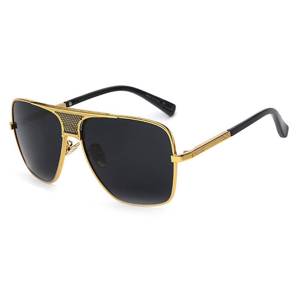 Men’s Gold Sunglasses
